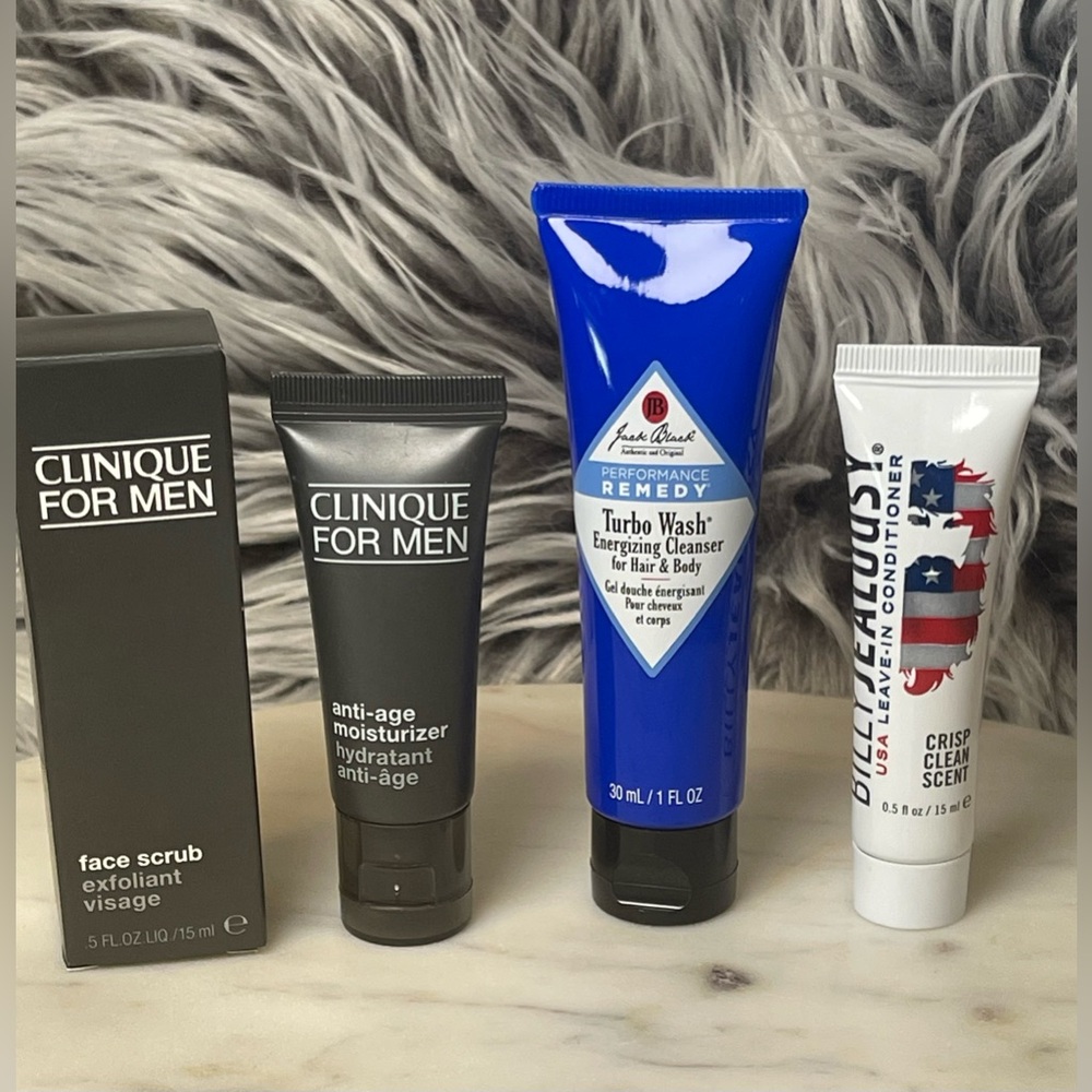 Brand New Men’s Skin Care Travel Size Bundle Lot